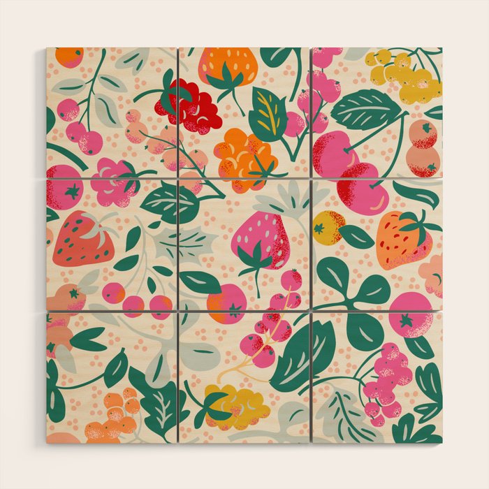 Fruit salad Wood Wall Art Gallery Image 1