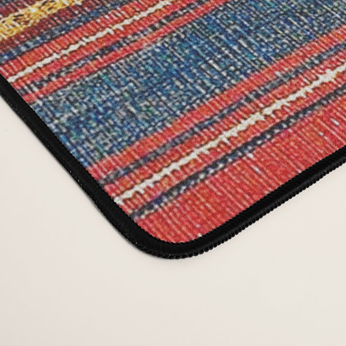Denizli West Anatolian Kilim Print Desk Mat Gallery Image 4
