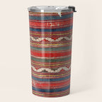 Denizli West Anatolian Kilim Print Travel Mug Gallery Image 2