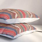 Denizli West Anatolian Kilim Print Pillow Sham Gallery Image 3