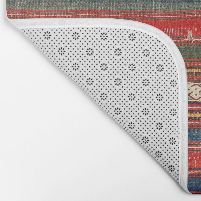 Denizli West Anatolian Kilim Print Bath Mat Gallery Image 2