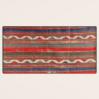 Denizli West Anatolian Kilim Print Desk Mat Gallery Image 3