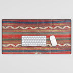 Denizli West Anatolian Kilim Print Desk Mat Gallery Image 1