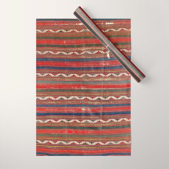 Denizli West Anatolian Kilim Print Wrapping Paper Gallery Image 1