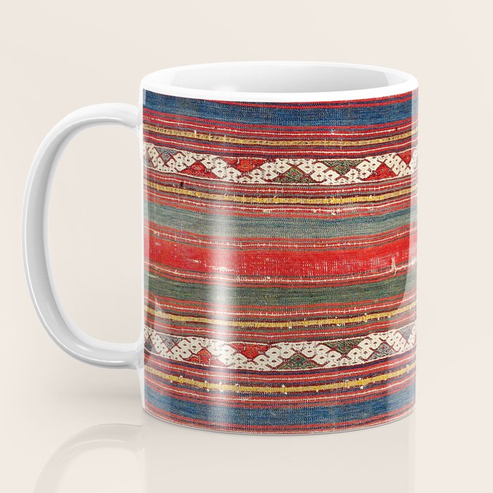 Denizli West Anatolian Kilim Print Coffee Mug Gallery Image 3