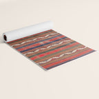 Denizli West Anatolian Kilim Print Yoga Mat Gallery Image 2