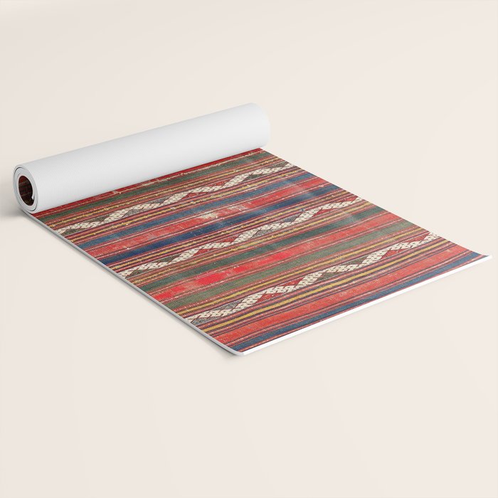 Denizli West Anatolian Kilim Print Yoga Mat Gallery Image 2