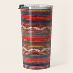 Denizli West Anatolian Kilim Print Travel Mug Gallery Image 3
