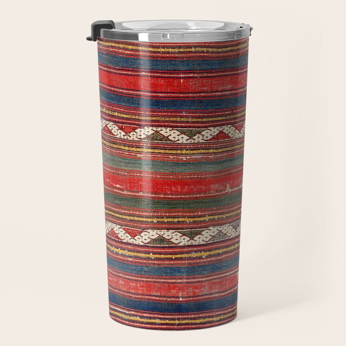 Denizli West Anatolian Kilim Print Travel Mug Gallery Image 3