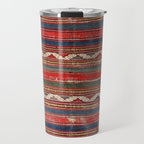 Denizli West Anatolian Kilim Print Travel Mug Gallery Image 1