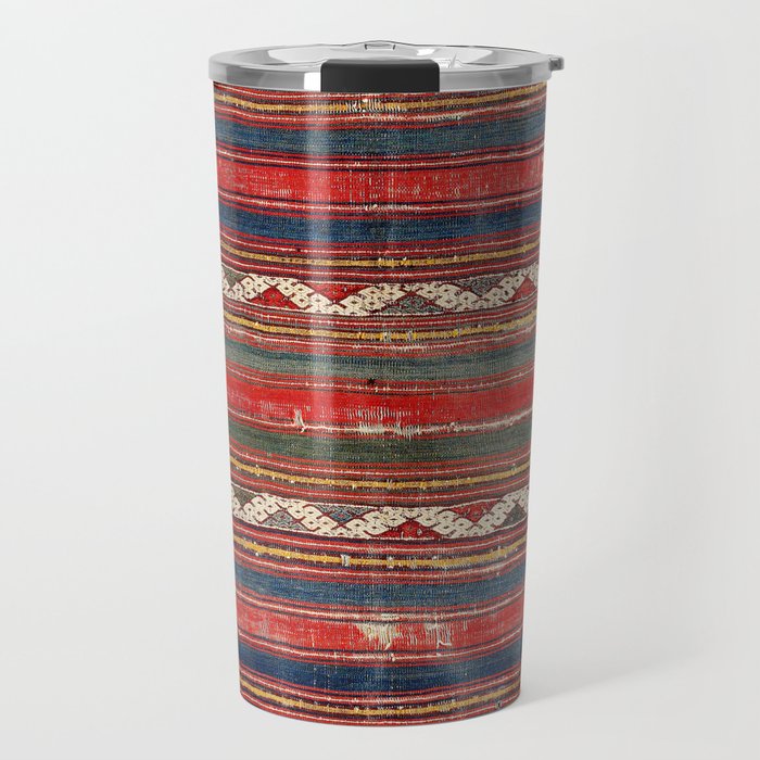 Denizli West Anatolian Kilim Print Travel Mug Gallery Image 1