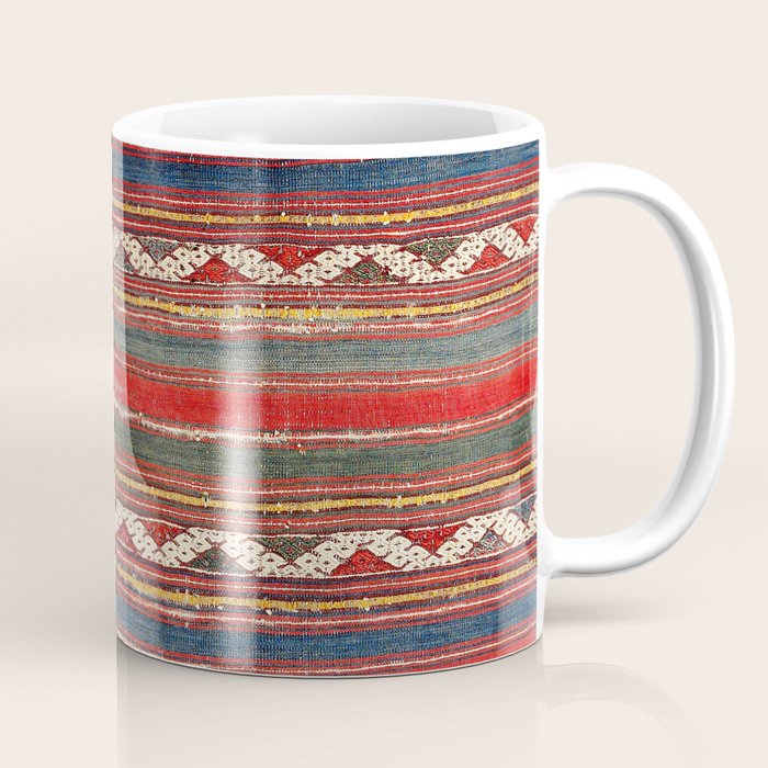 Denizli West Anatolian Kilim Print Coffee Mug Gallery Image 1