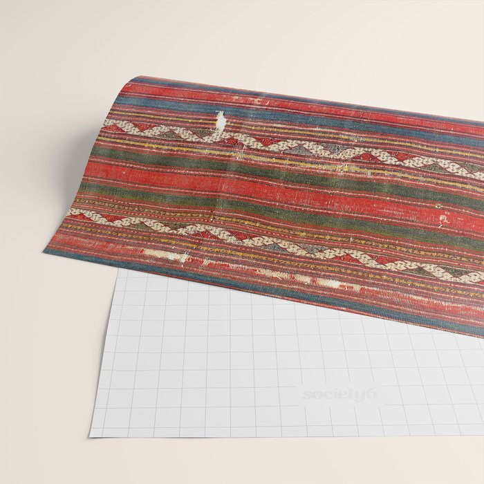 Denizli West Anatolian Kilim Print Wrapping Paper Gallery Image 2
