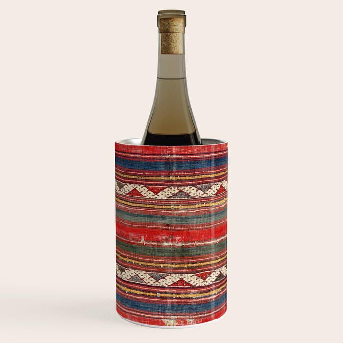 Denizli West Anatolian Kilim Print Wine Chiller Gallery Image 1