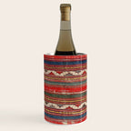 Denizli West Anatolian Kilim Print Wine Chiller Gallery Image 1