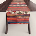 Denizli West Anatolian Kilim Print Table Runner Gallery Image 1