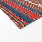 Denizli West Anatolian Kilim Print Welcome Mat Gallery Image 2