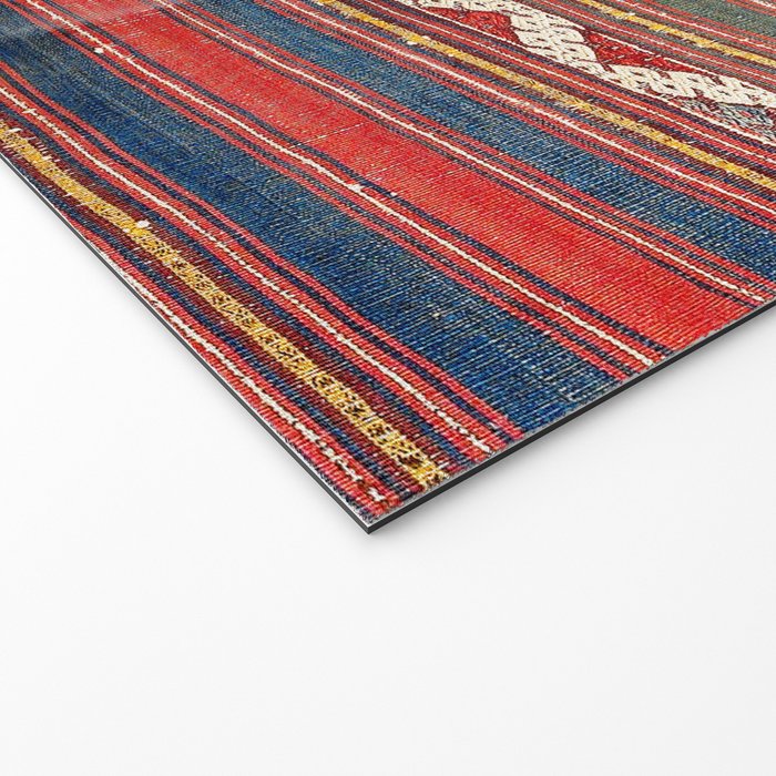 Denizli West Anatolian Kilim Print Welcome Mat Gallery Image 2