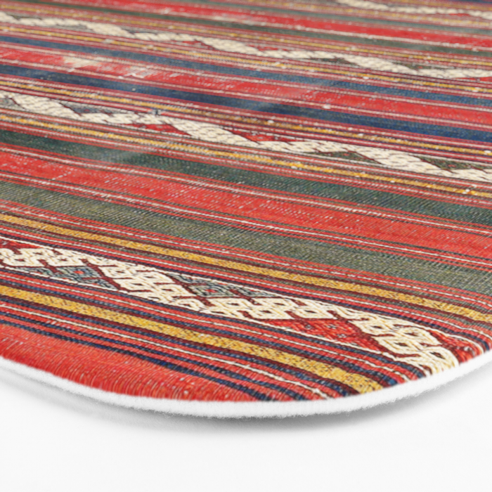 Denizli West Anatolian Kilim Print Bath Mat Gallery Image 3