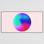 Pink And Purple Gradient Sphere Desk Mat Gallery Image 3