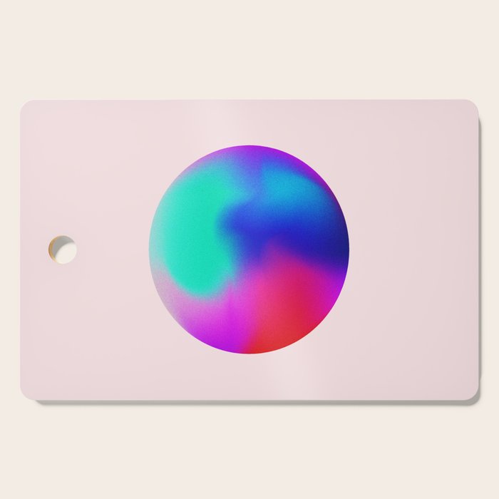 Pink And Purple Gradient Sphere Cutting Board Gallery Image 1