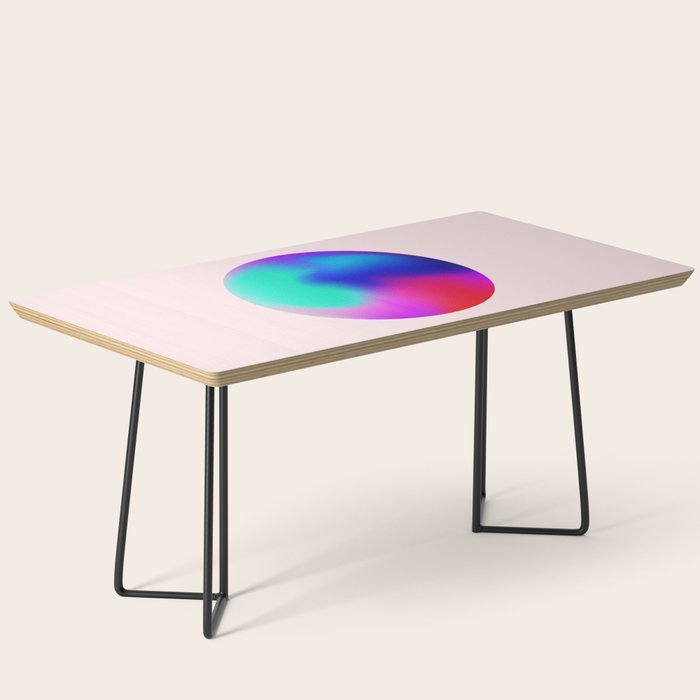 Pink And Purple Gradient Sphere Coffee Table Gallery Image 1