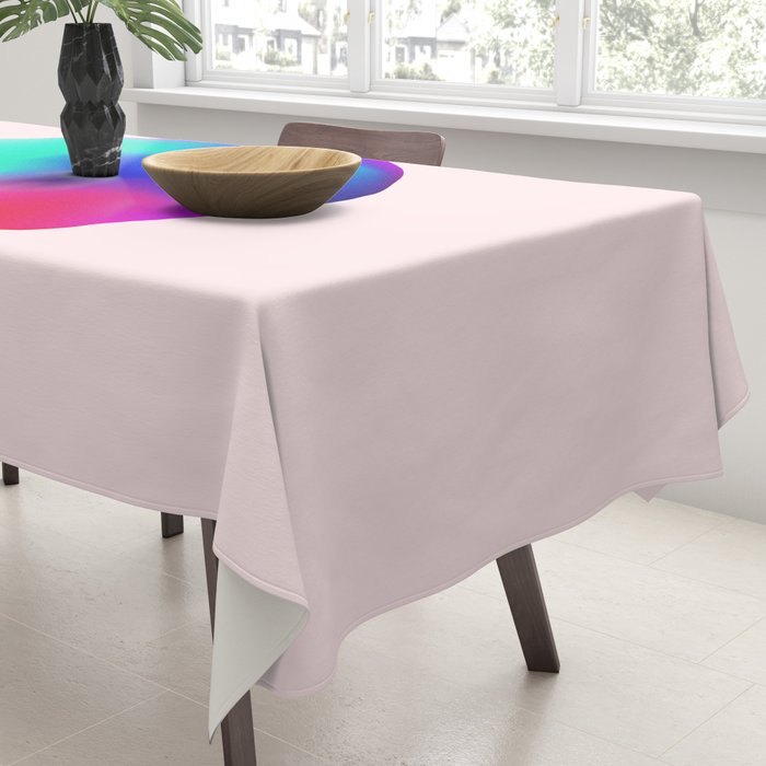 Pink And Purple Gradient Sphere Tablecloth Gallery Image 3