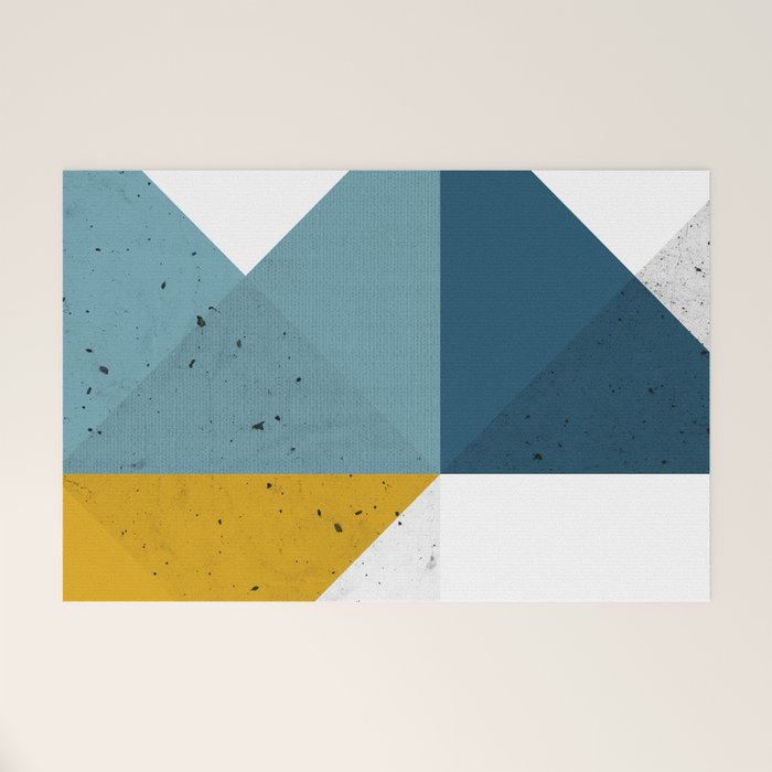 Modern Geometric 19 Welcome Mat Gallery Image 1