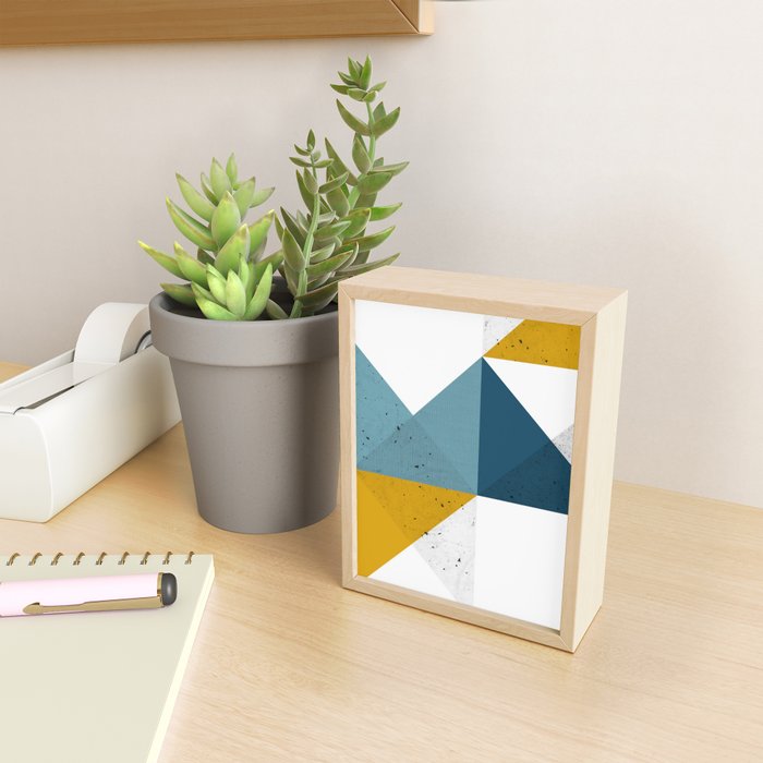 Modern Geometric 19 Mini Art Print Gallery Image 2