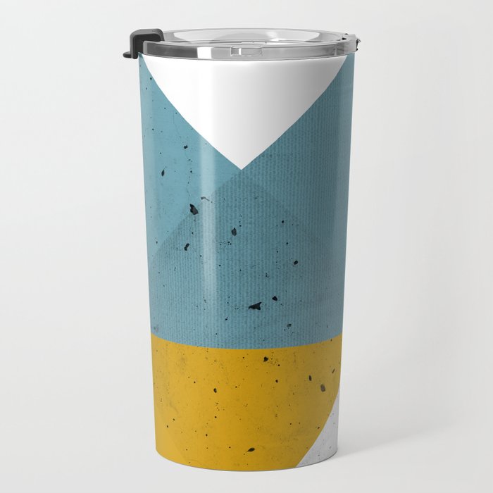 Modern Geometric 19 Travel Mug Gallery Image 3