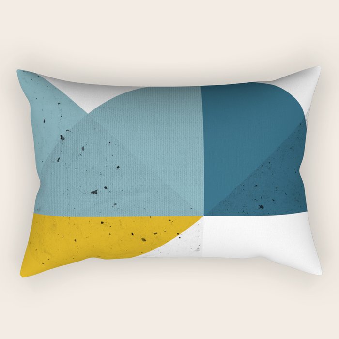 Modern Geometric 19 Rectangular Pillow Gallery Image 1