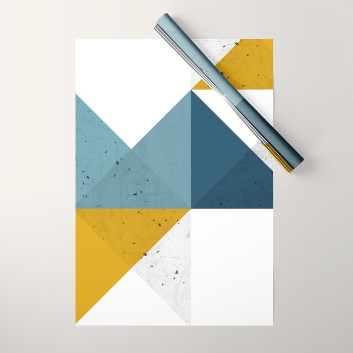 Modern Geometric 19 Wrapping Paper Gallery Image 1