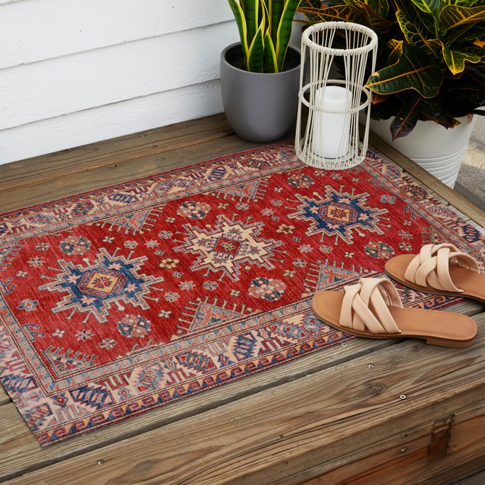 Red Jax Outdoor Rug Gallery Image 2