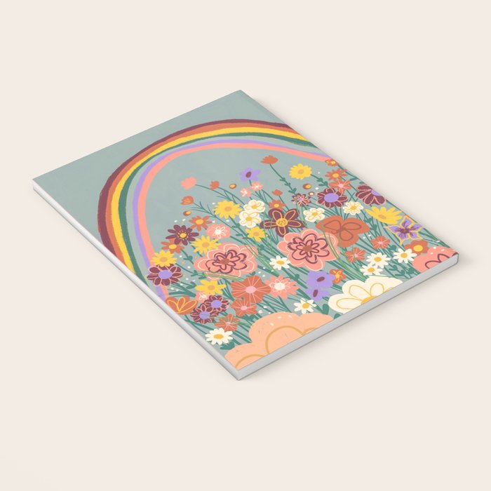 Retro meadow Notebook Gallery Image 3