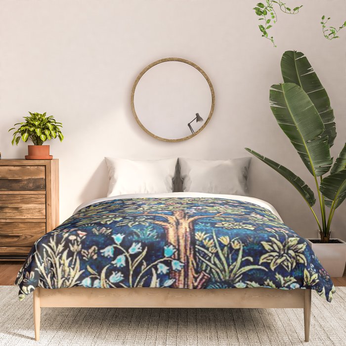 William Morris Tree Of Life, Morris floral, No,3. Comforter Gallery Image 3