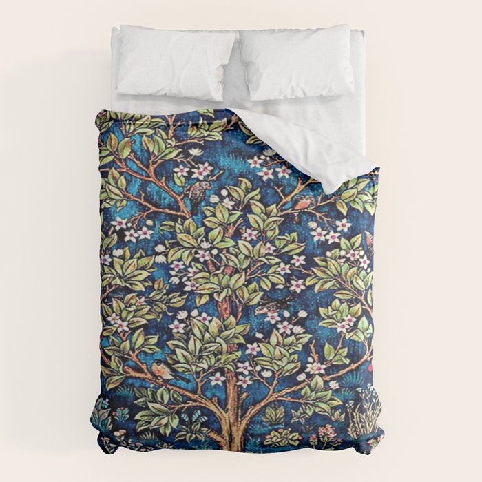 William Morris Tree Of Life, Morris floral, No,3. Duvet Cover Gallery Image 1