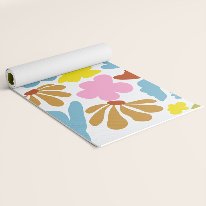 Floral Fusion Yoga Mat Gallery Image 2