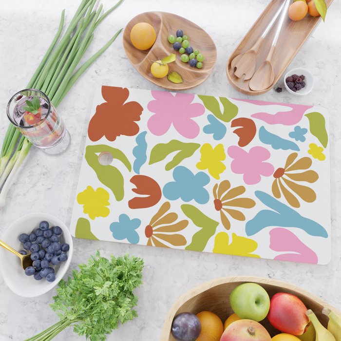 Floral Fusion Cutting Board Gallery Image 2