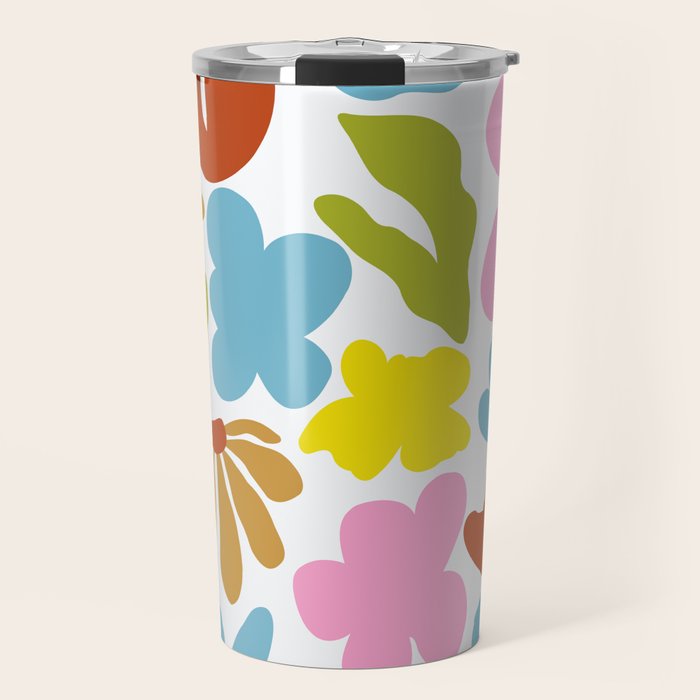 Floral Fusion Travel Mug Gallery Image 1