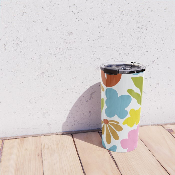 Floral Fusion Travel Mug Gallery Image 4