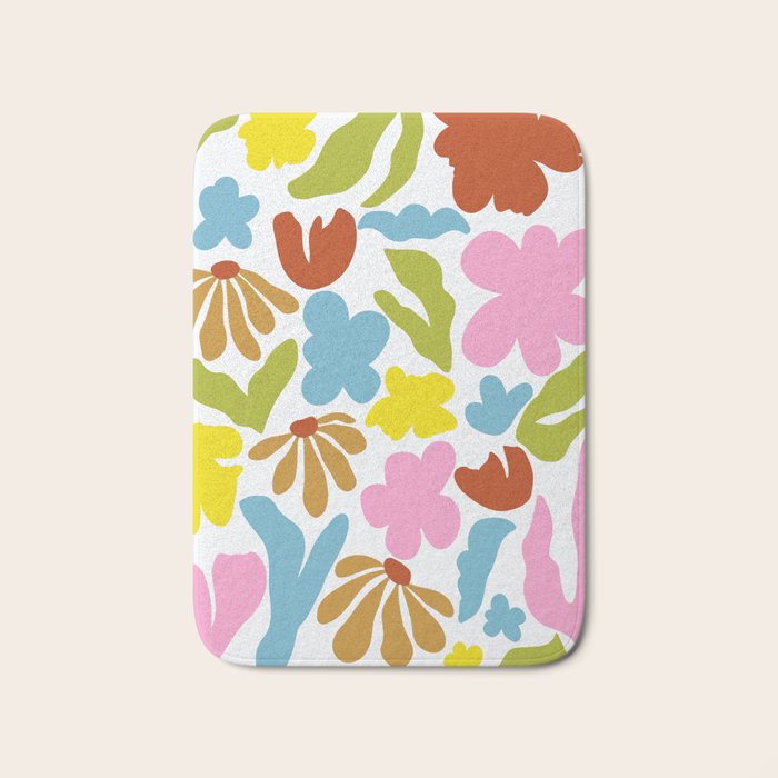 Floral Fusion Bath Mat Gallery Image 1