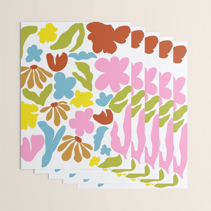Floral Fusion Wrapping Paper Gallery Image 3
