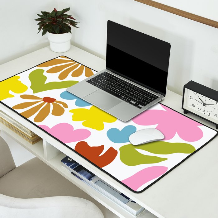 Floral Fusion Desk Mat Gallery Image 2