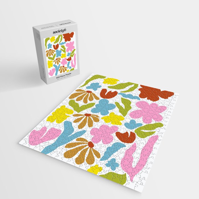 Floral Fusion Jigsaw Puzzle Gallery Image 2