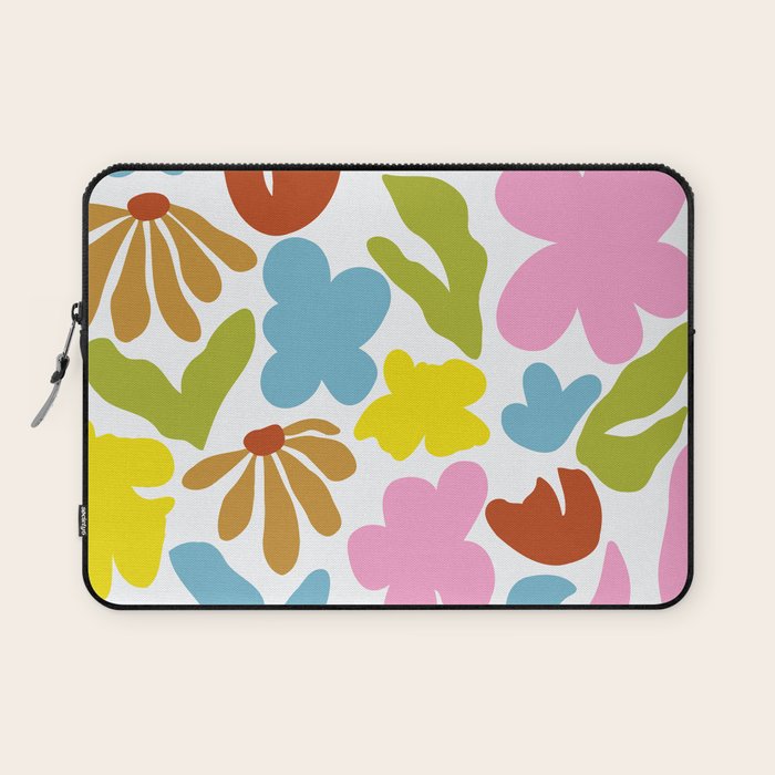Floral Fusion Laptop Sleeve Gallery Image 1