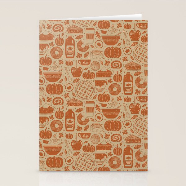 Pumpkin Spice: Latte Stationery Card Gallery Image 2