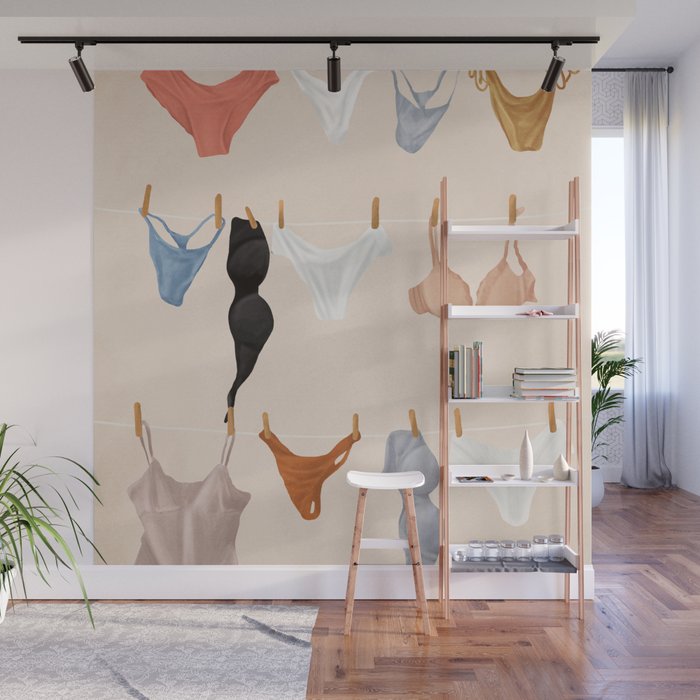 Underwear  Wall Mural Gallery Image 1