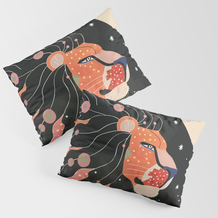 Astral Lion Pillow Sham Gallery Image 3