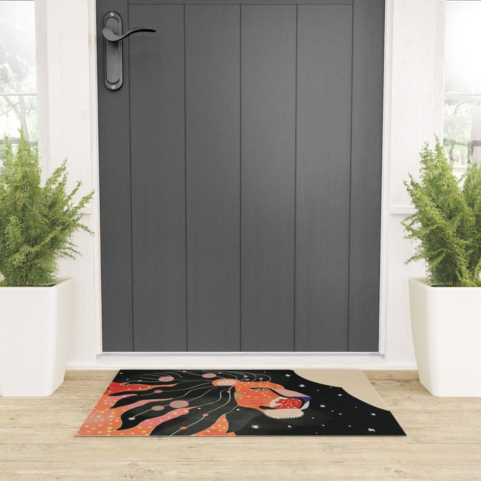 Astral Lion Welcome Mat Gallery Image 3