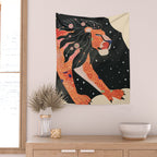 Astral Lion Wall Tapestry Gallery Image 2